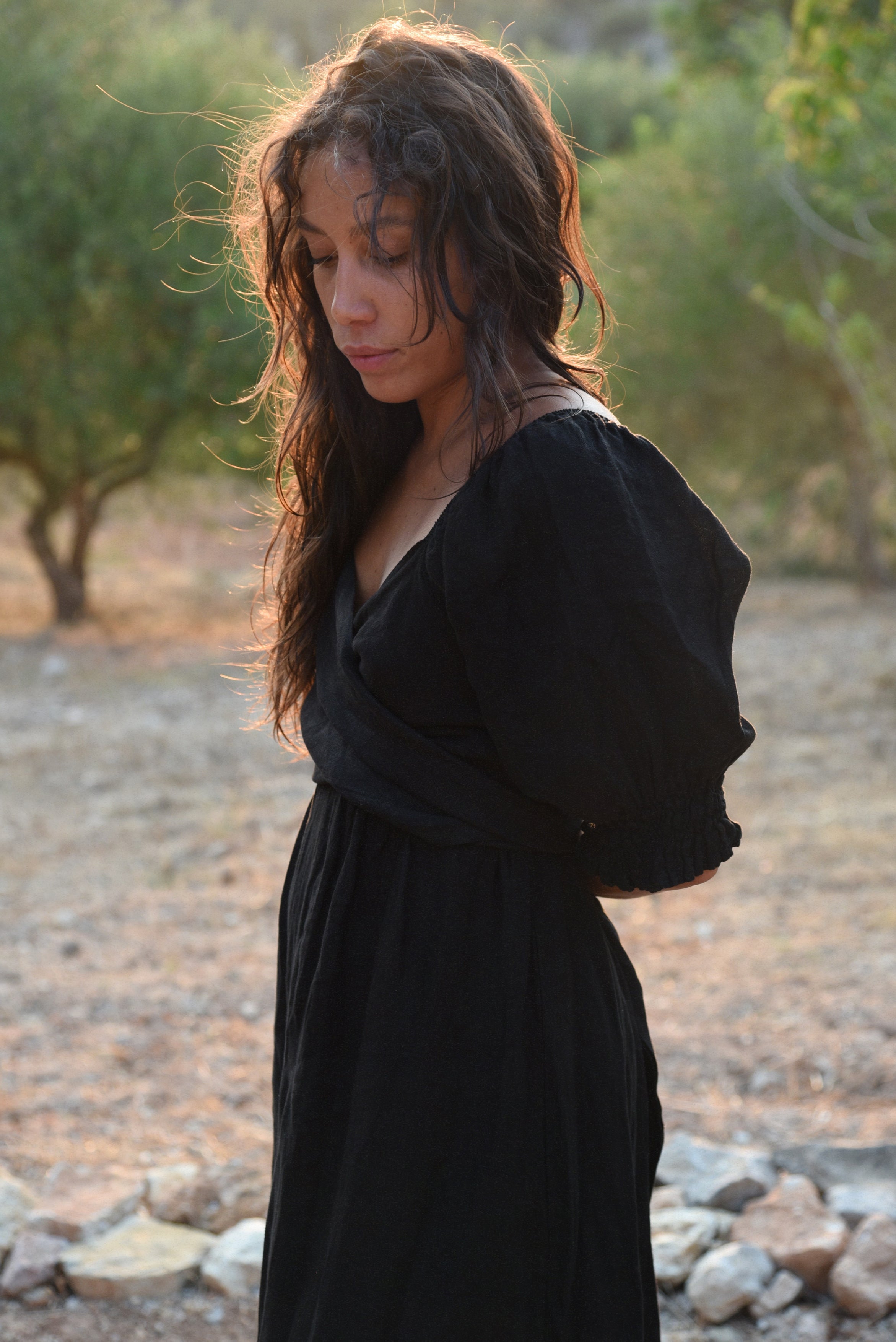 The Savannah Dress // Noir