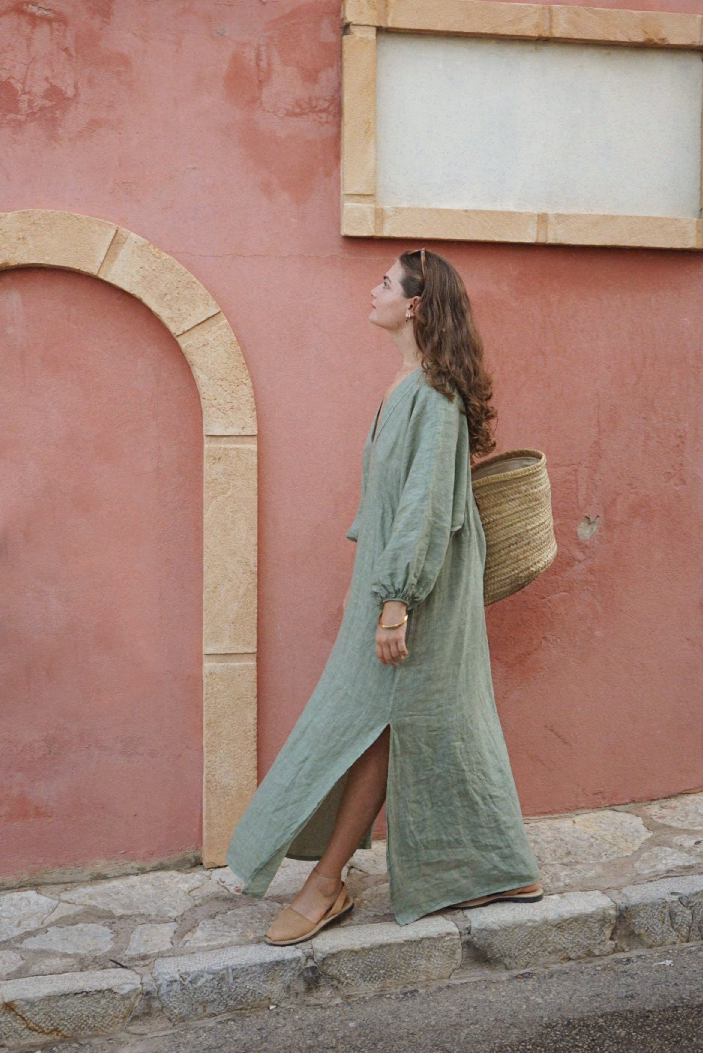 The Siena Dress // Sage