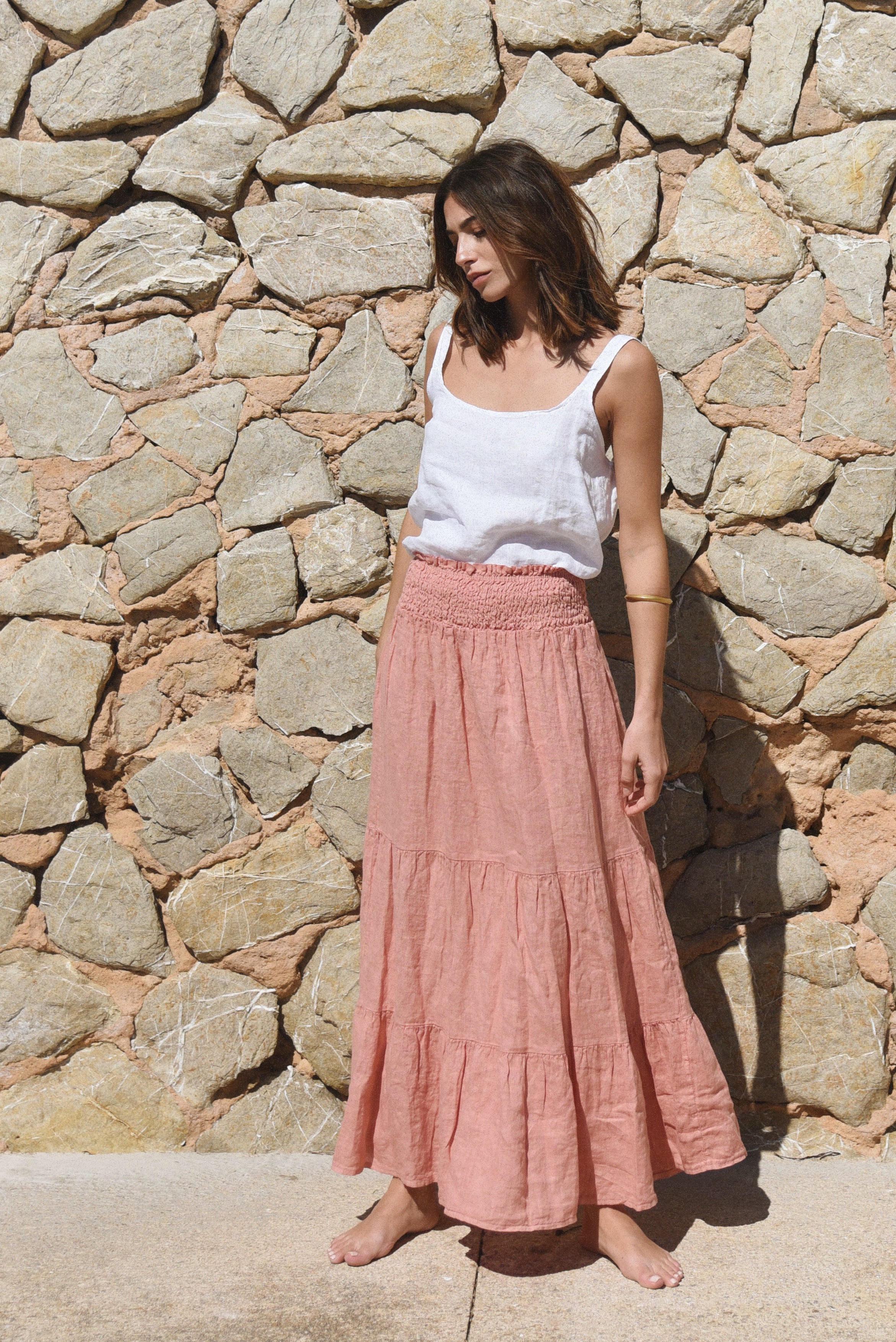 The Florence Skirt // Rose