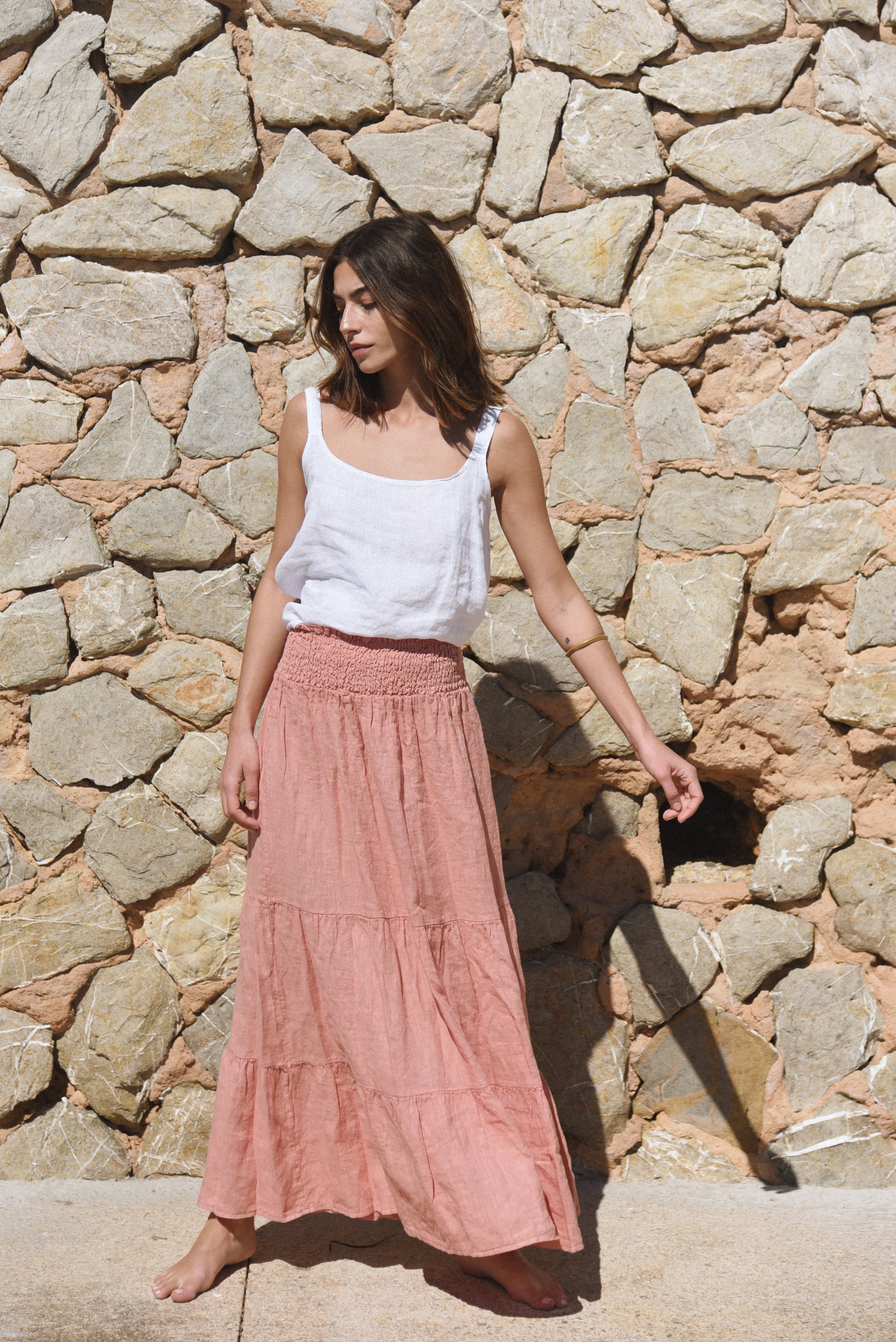 The Florence Skirt // Rose