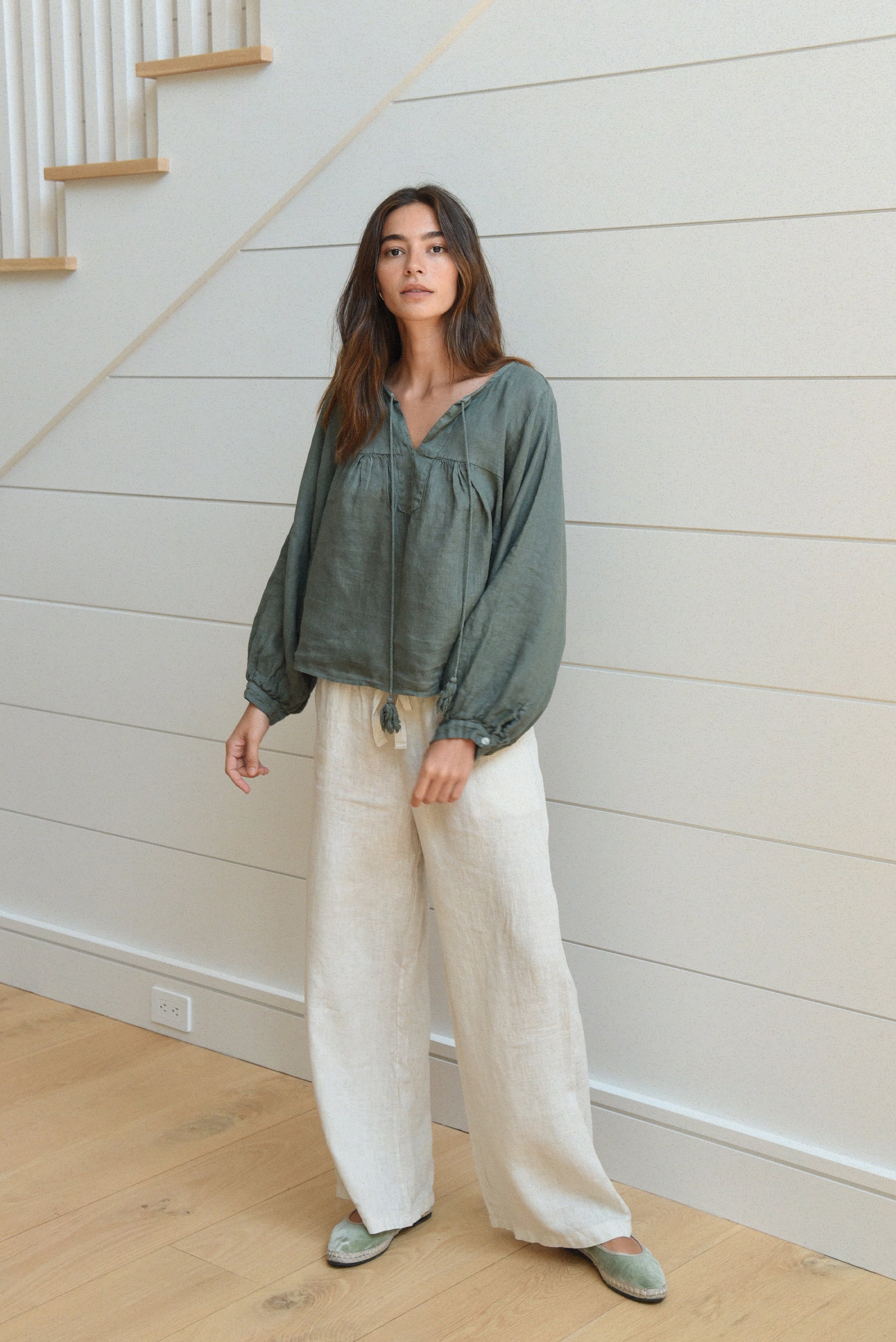 The Meadow Blouse // Fern