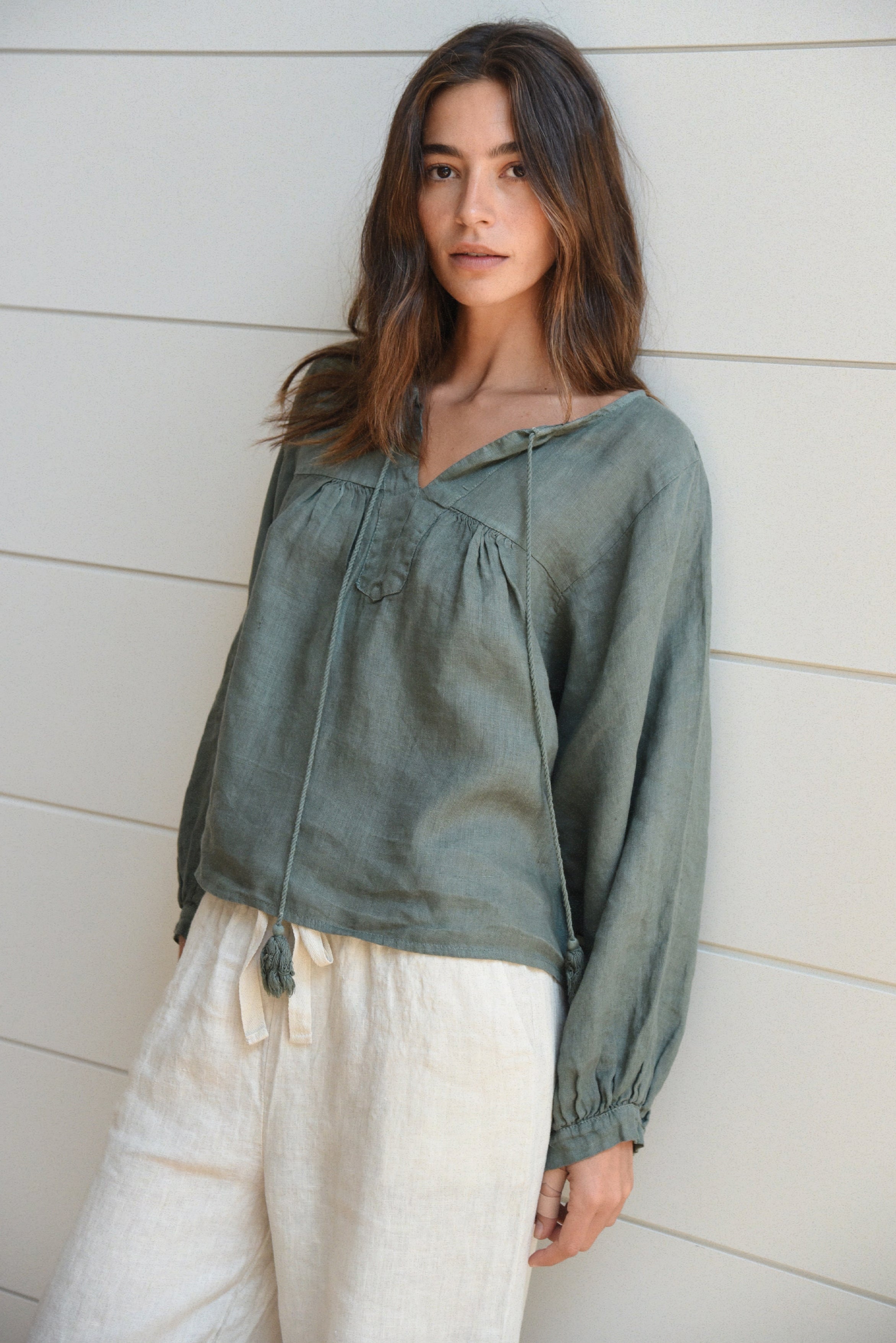 The Meadow Blouse // Fern