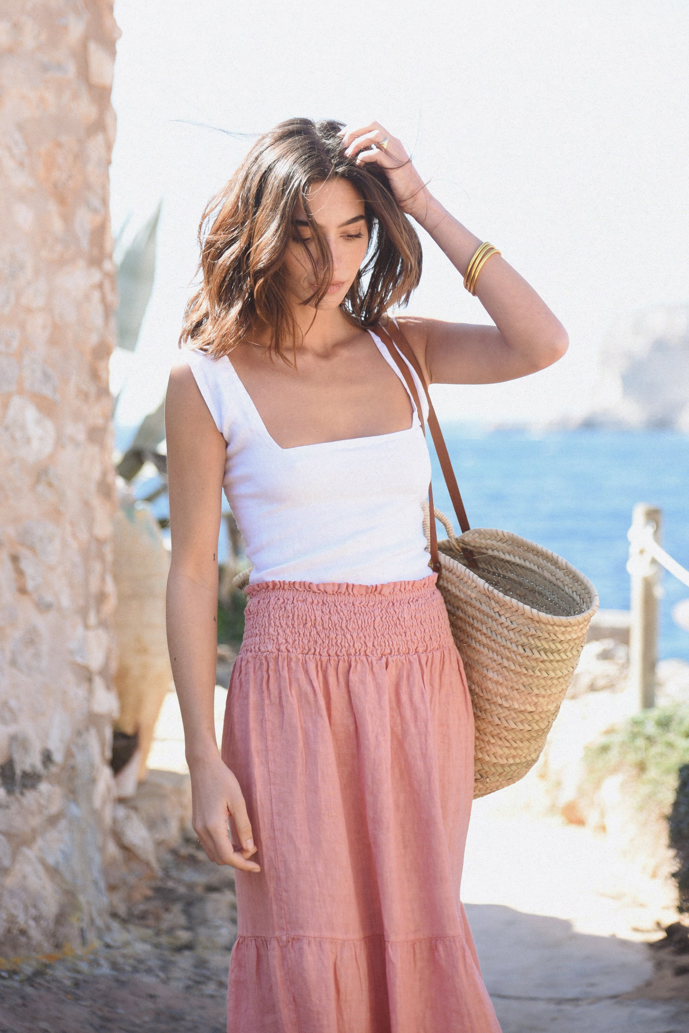 The Florence Skirt // Rose
