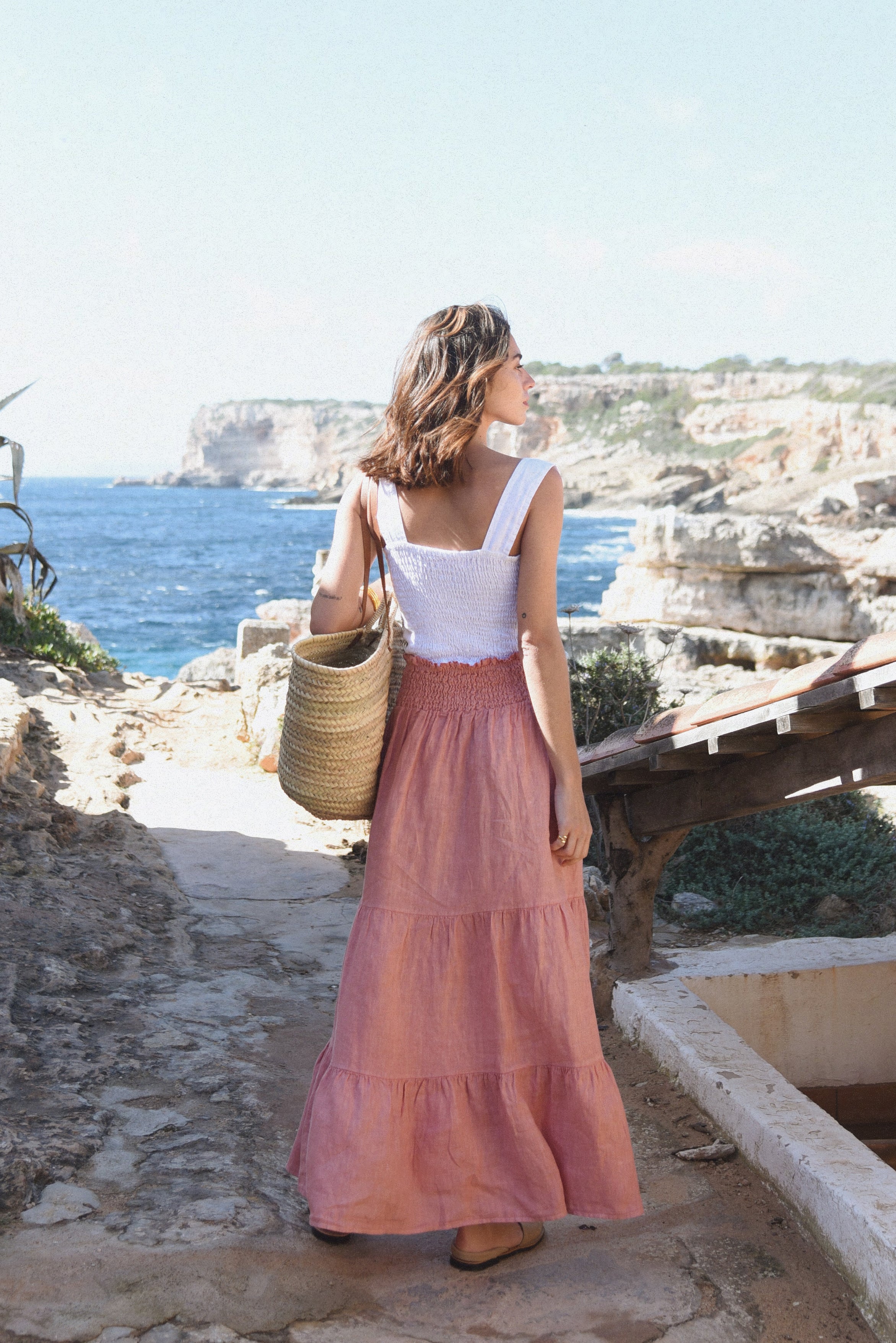 The Florence Skirt // Rose