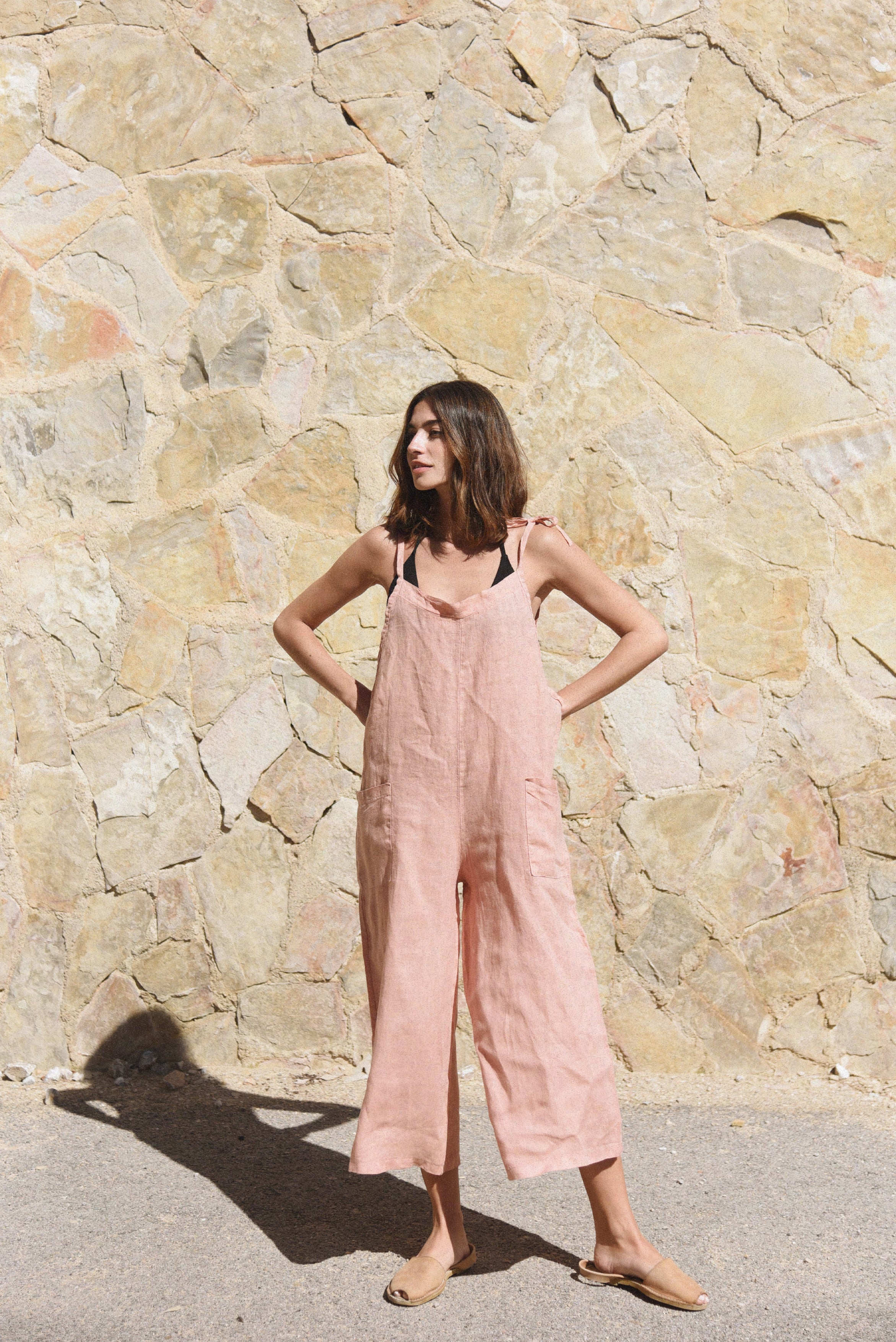 The Linen Overall // Gigi