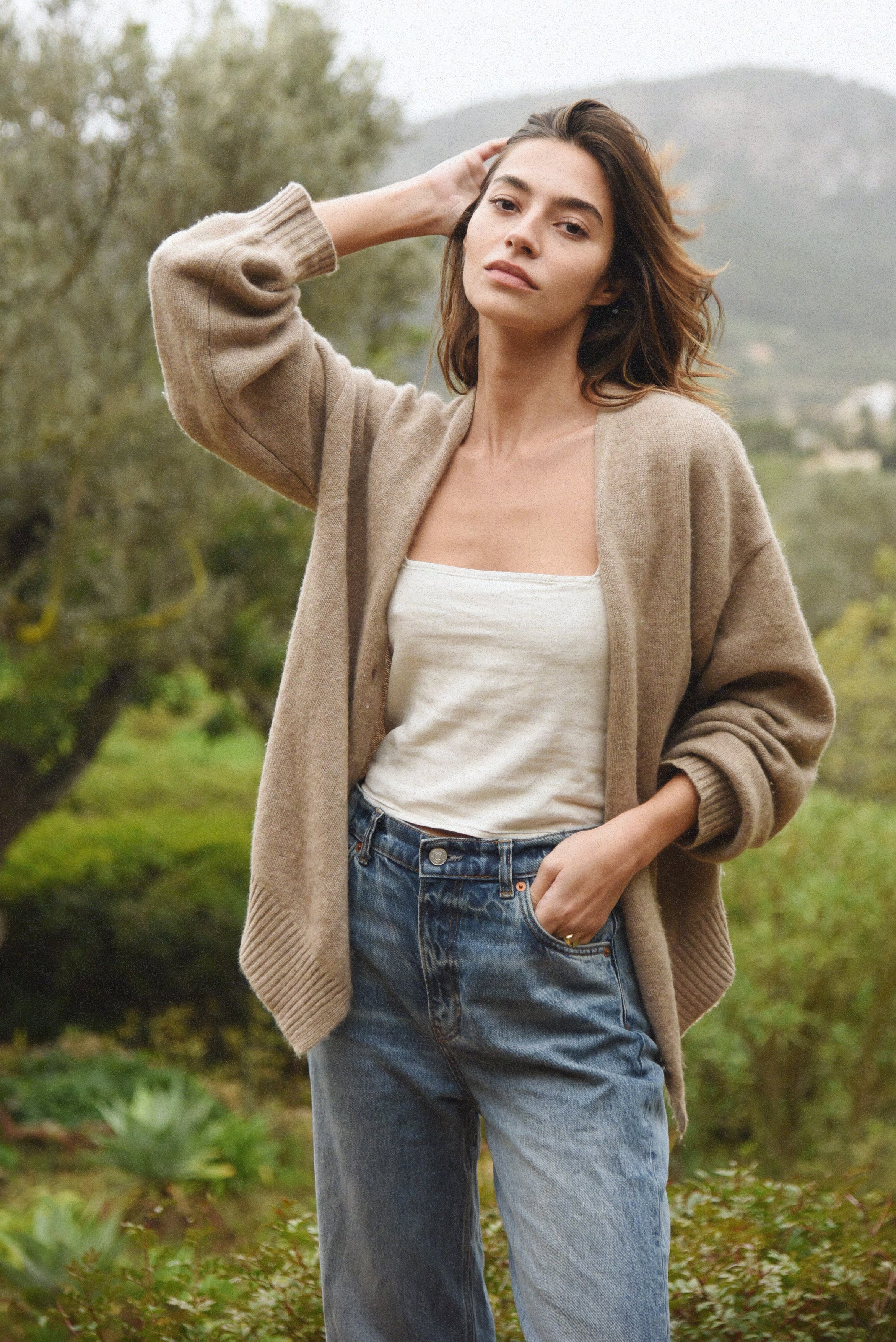 The Cashmere Yaya Cardigan // Rye