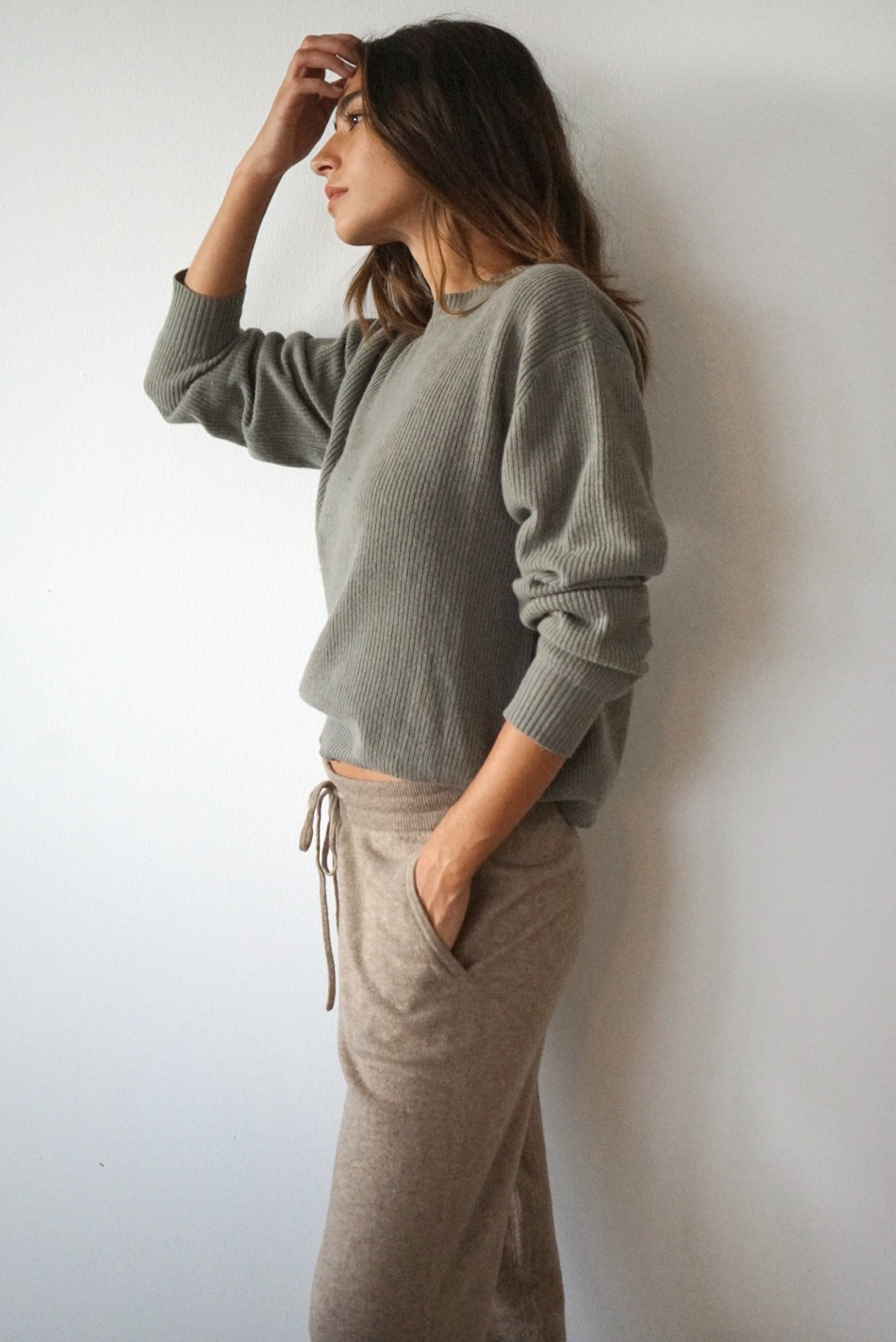 The Viola Cashmere Pants // Rye