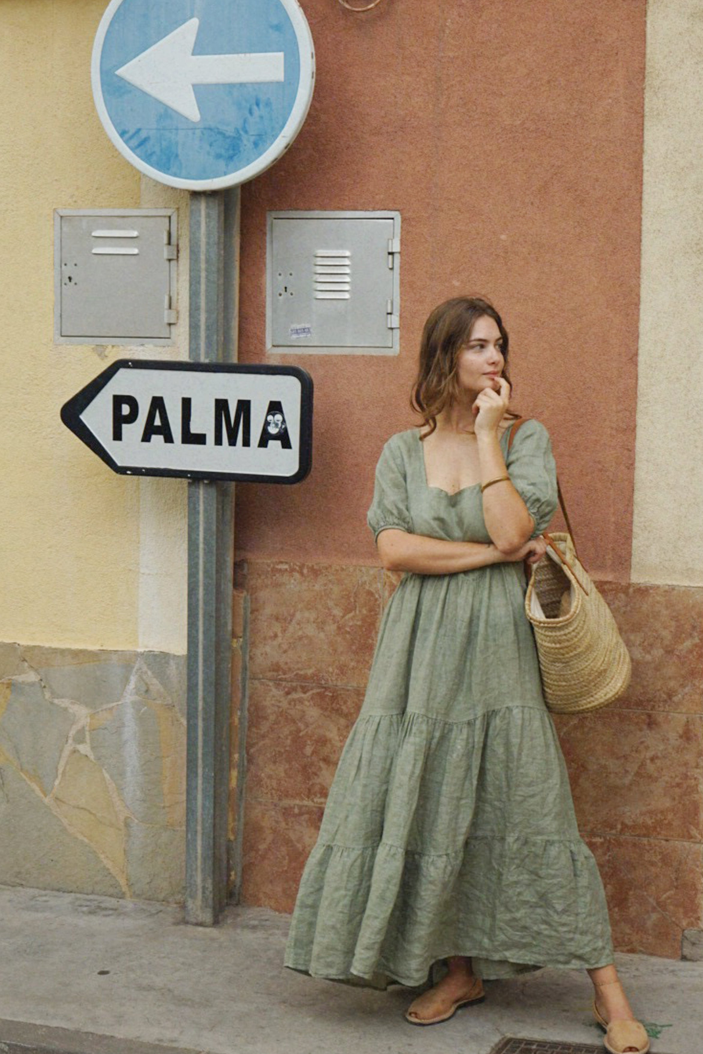 The Paloma Dress // Sage
