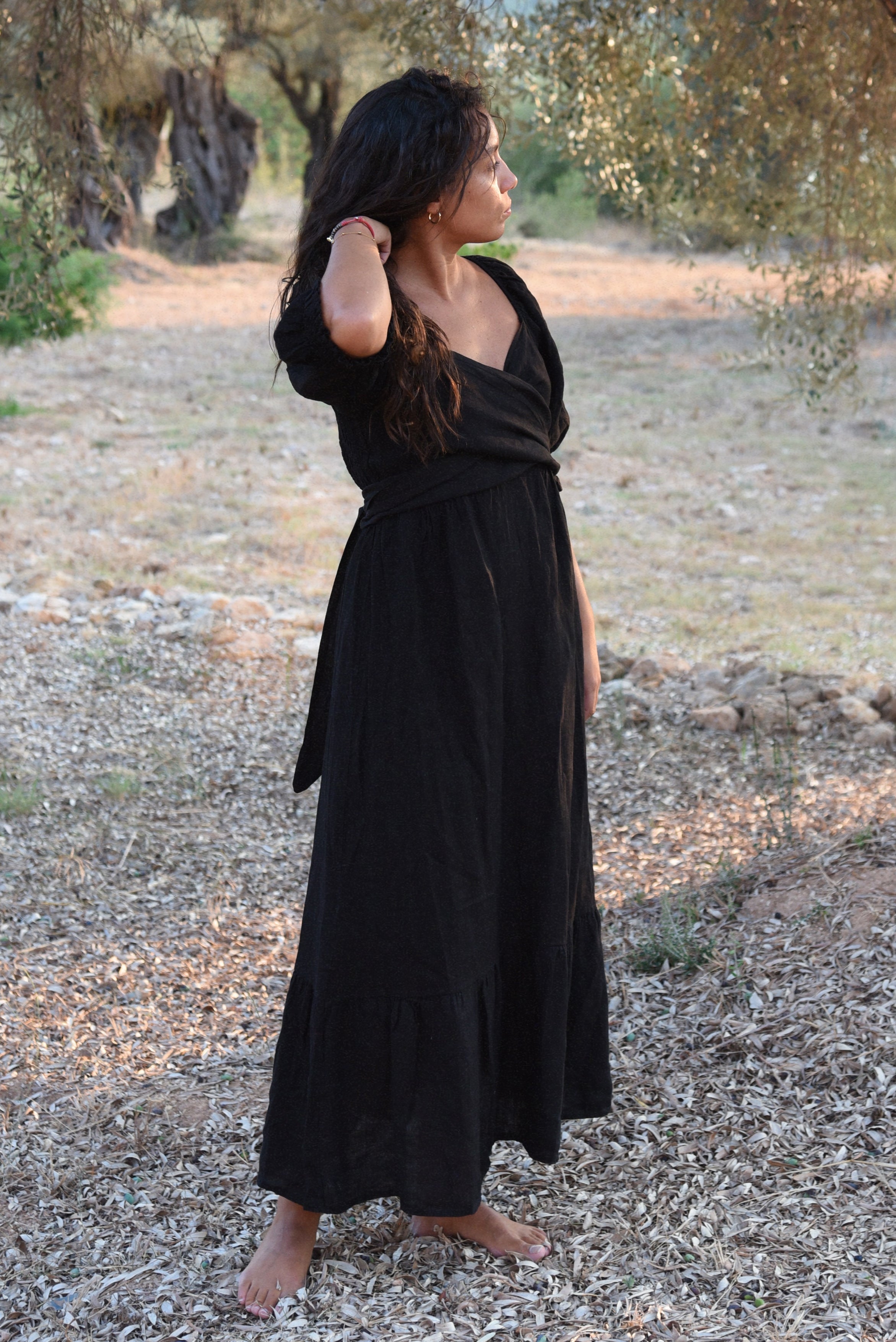 The Savannah Dress // Noir