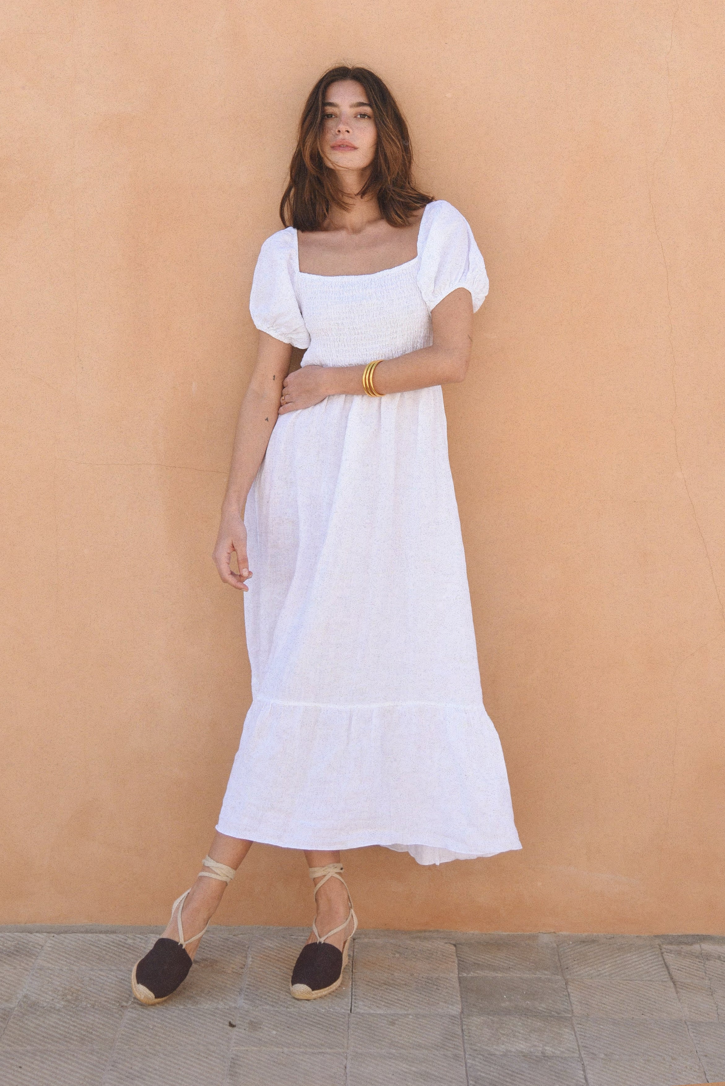 The Soller Dress // Blanco
