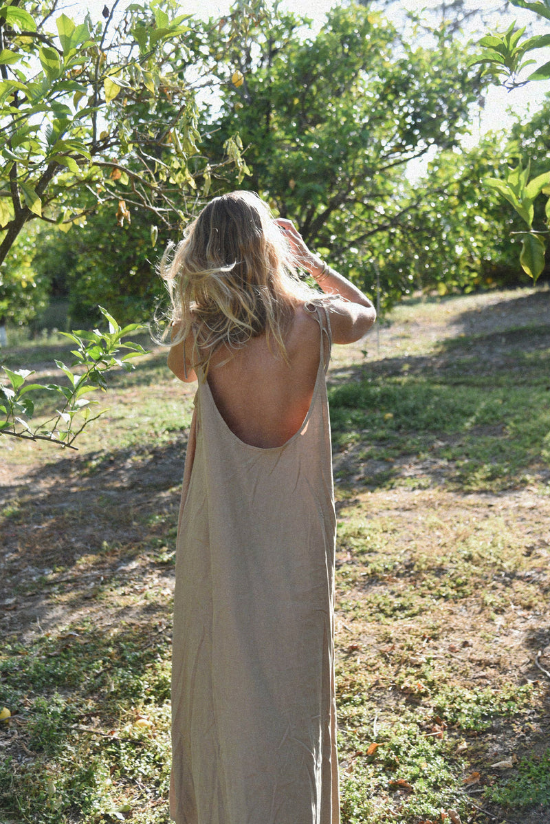 The Capri Dress // Sand