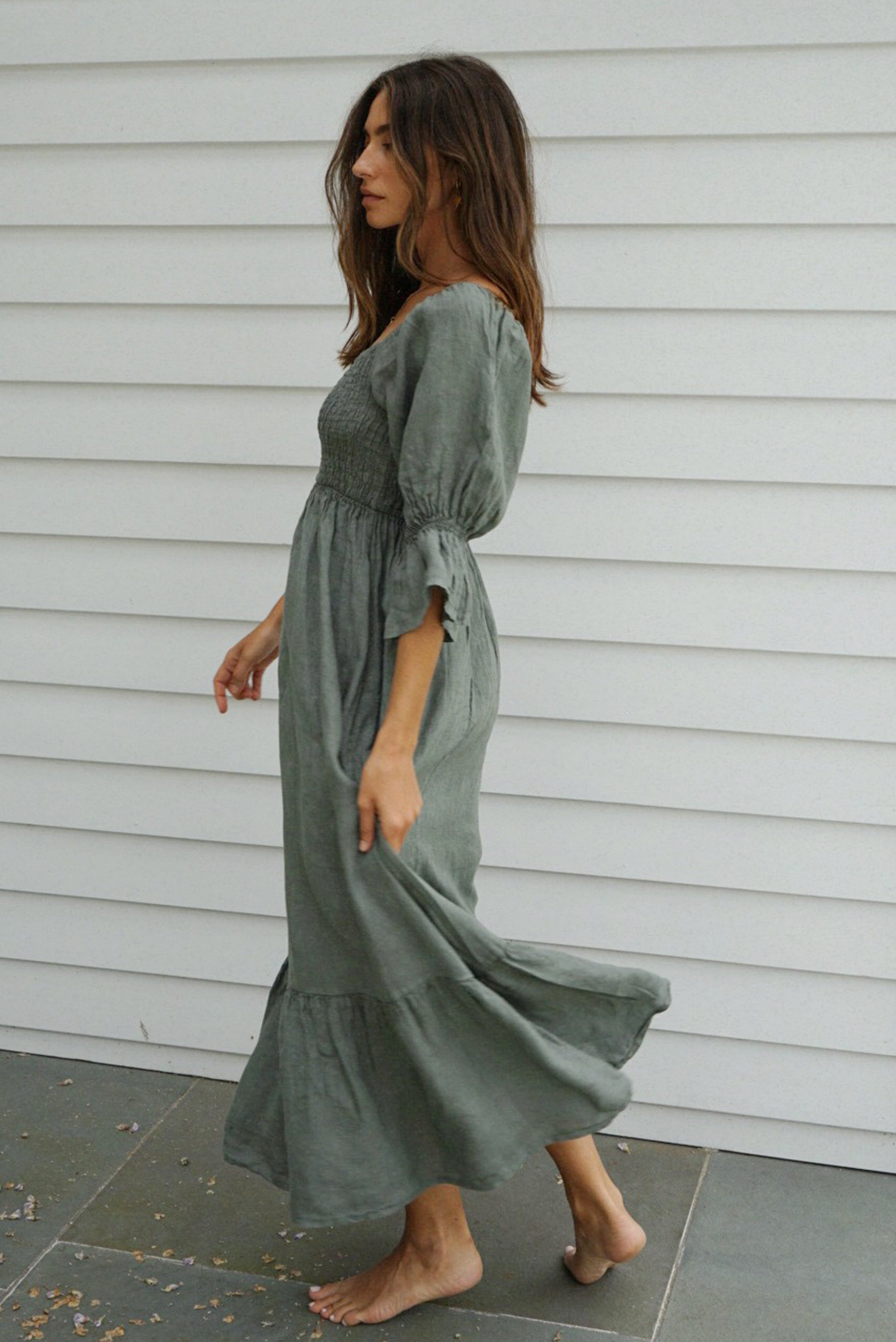 The Deia Dress // Fern