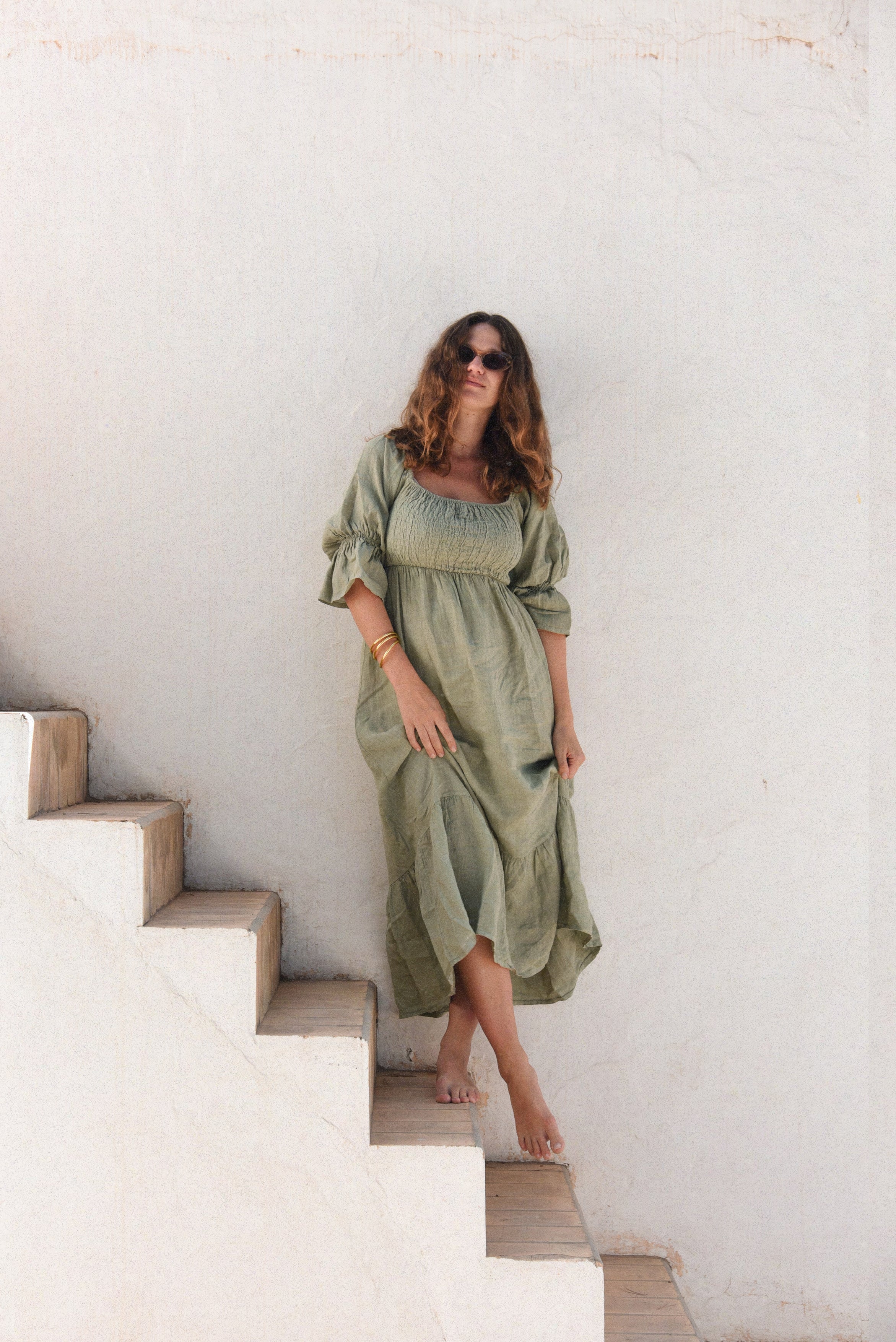 The Deia Dress // Sage