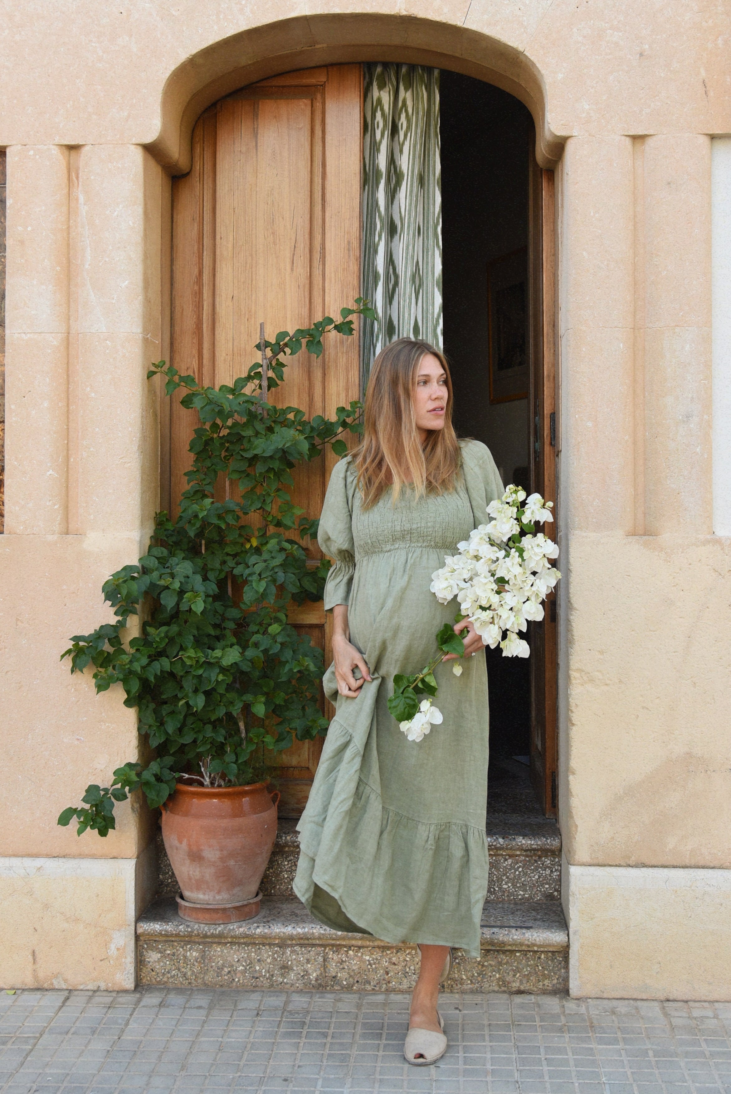 The Deia Dress // Sage