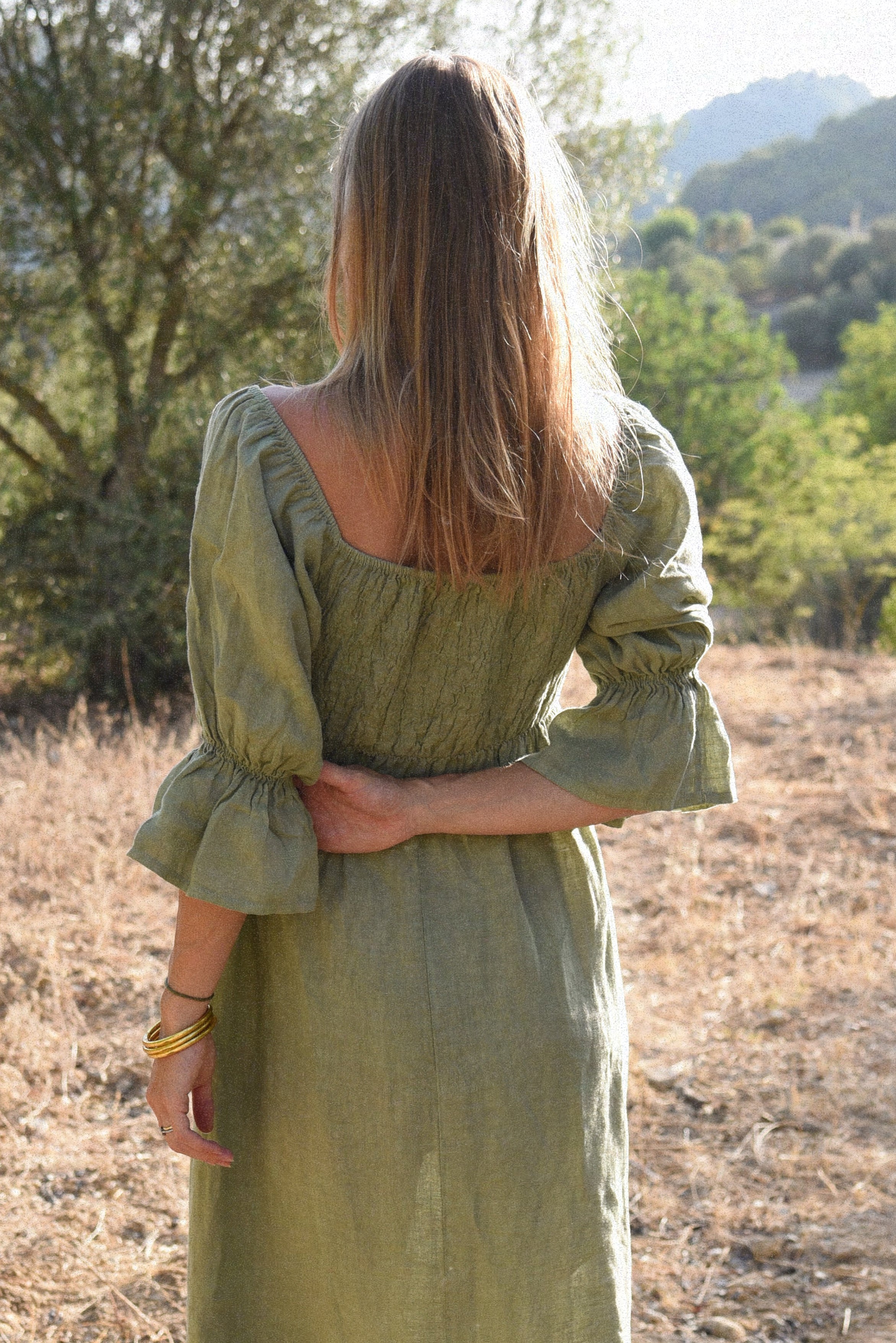 The Deia Dress // Sage