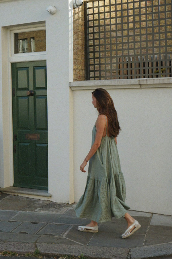 The Puglia Dress // Sage