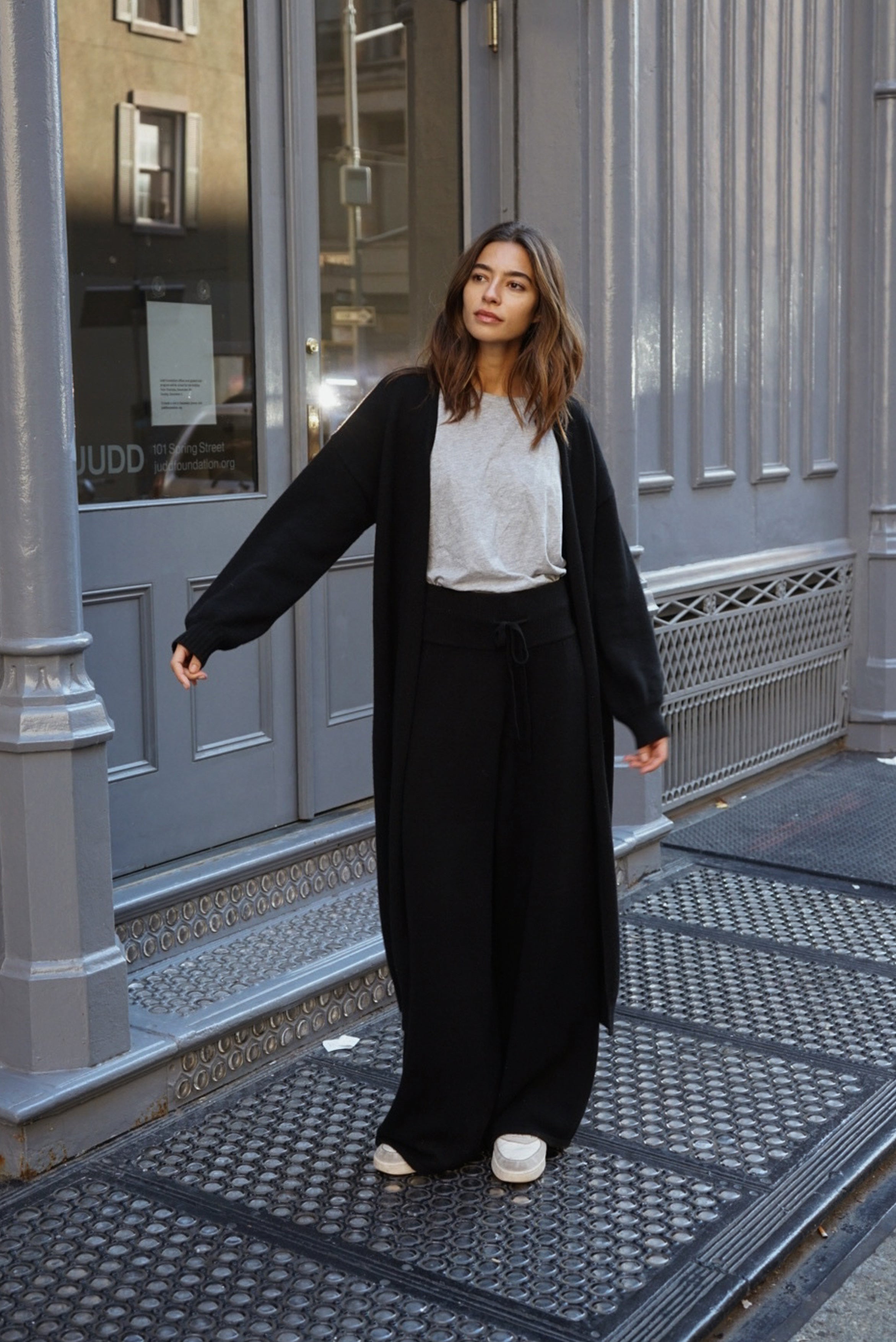 The Rocio Cashmere Pants // Noir