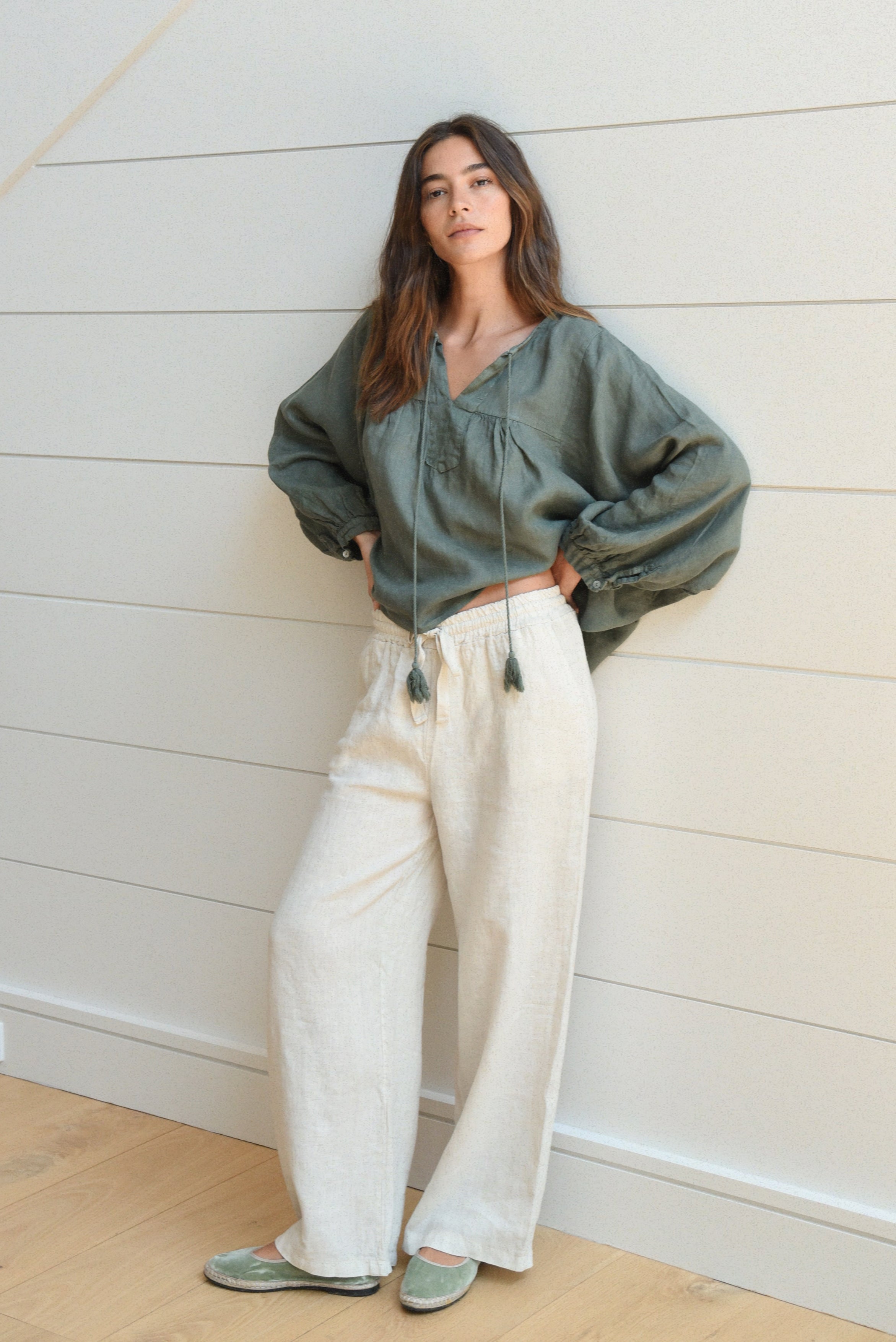 The Meadow Blouse // Fern
