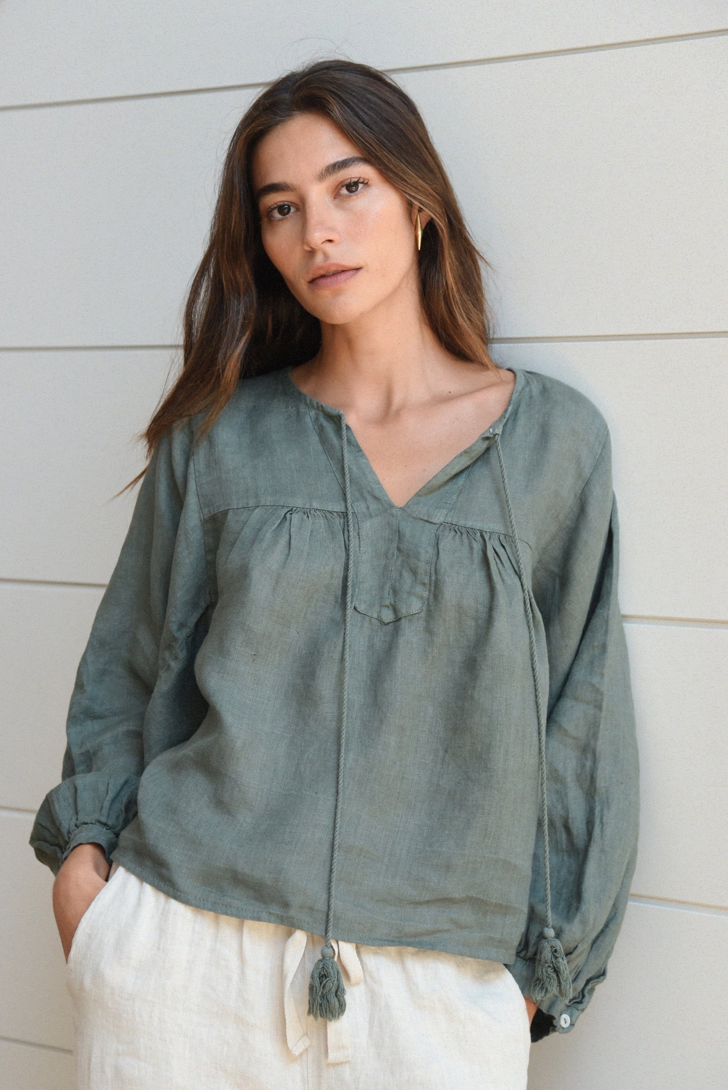 The Meadow Blouse // Fern