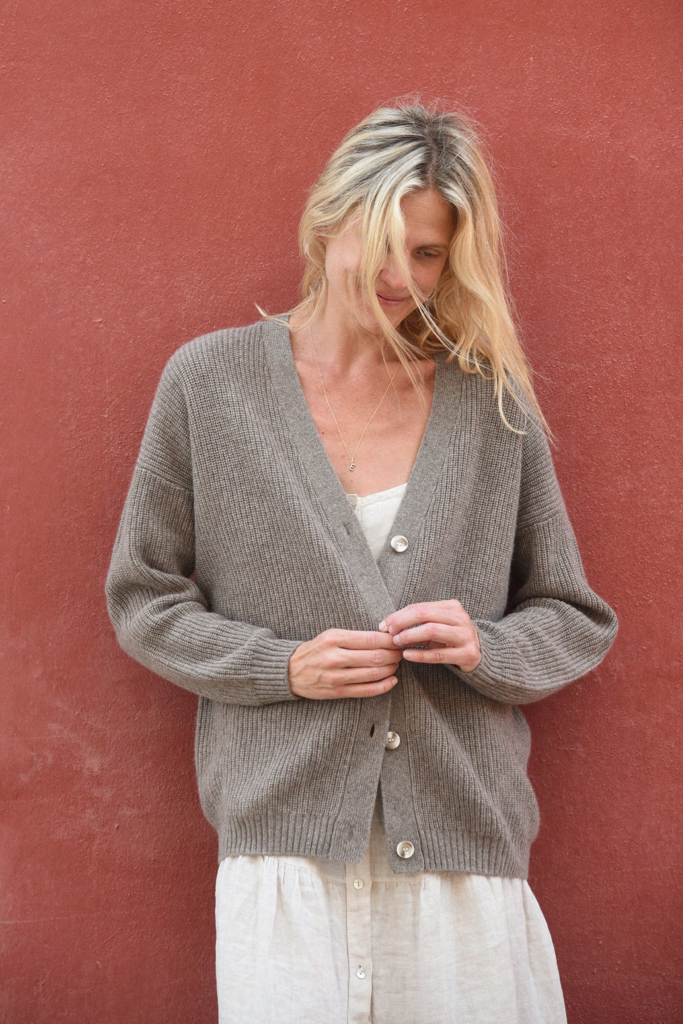 The Cashmere Muma Cardigan // Cafe