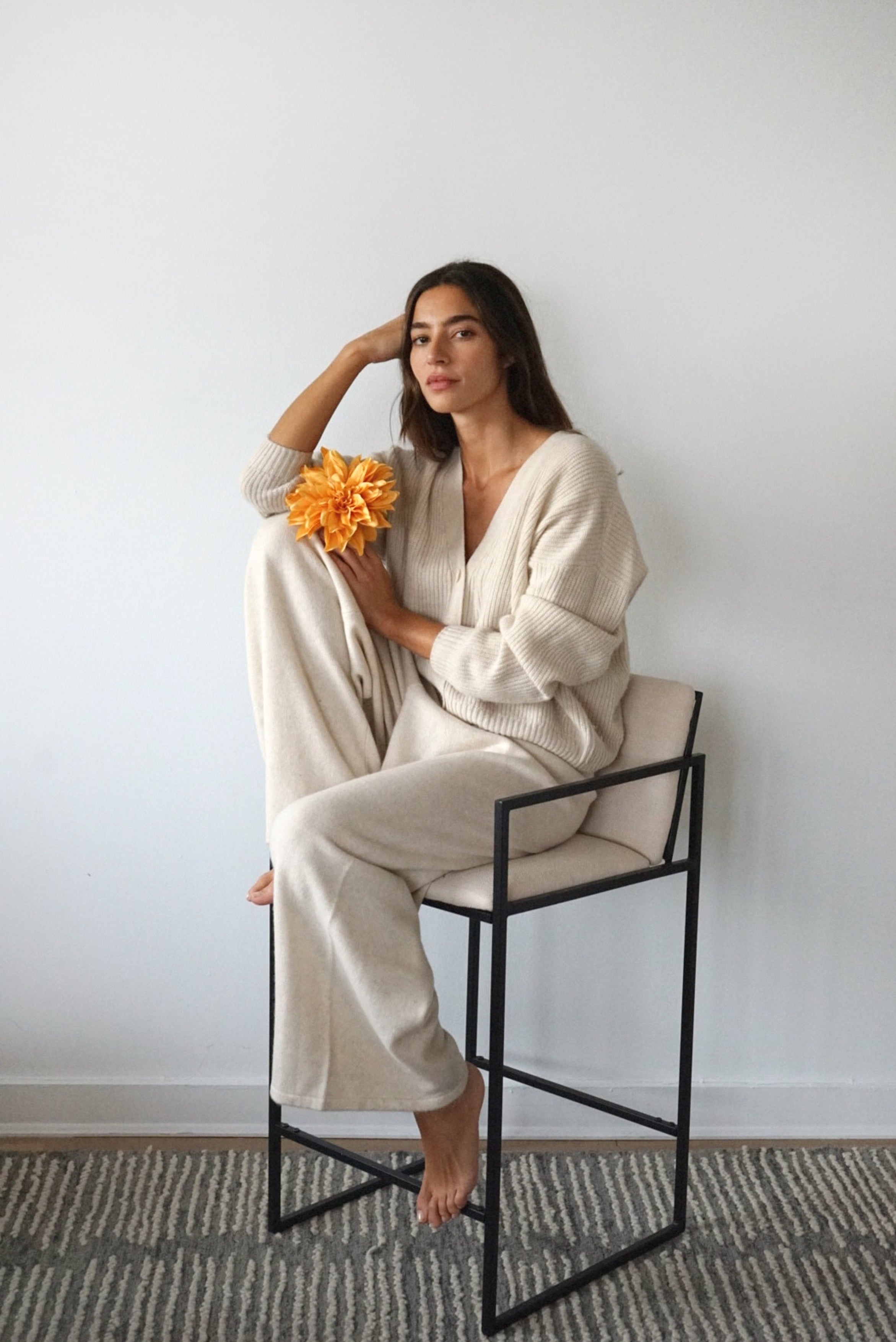 The Rocio Cashmere Pants // Moon