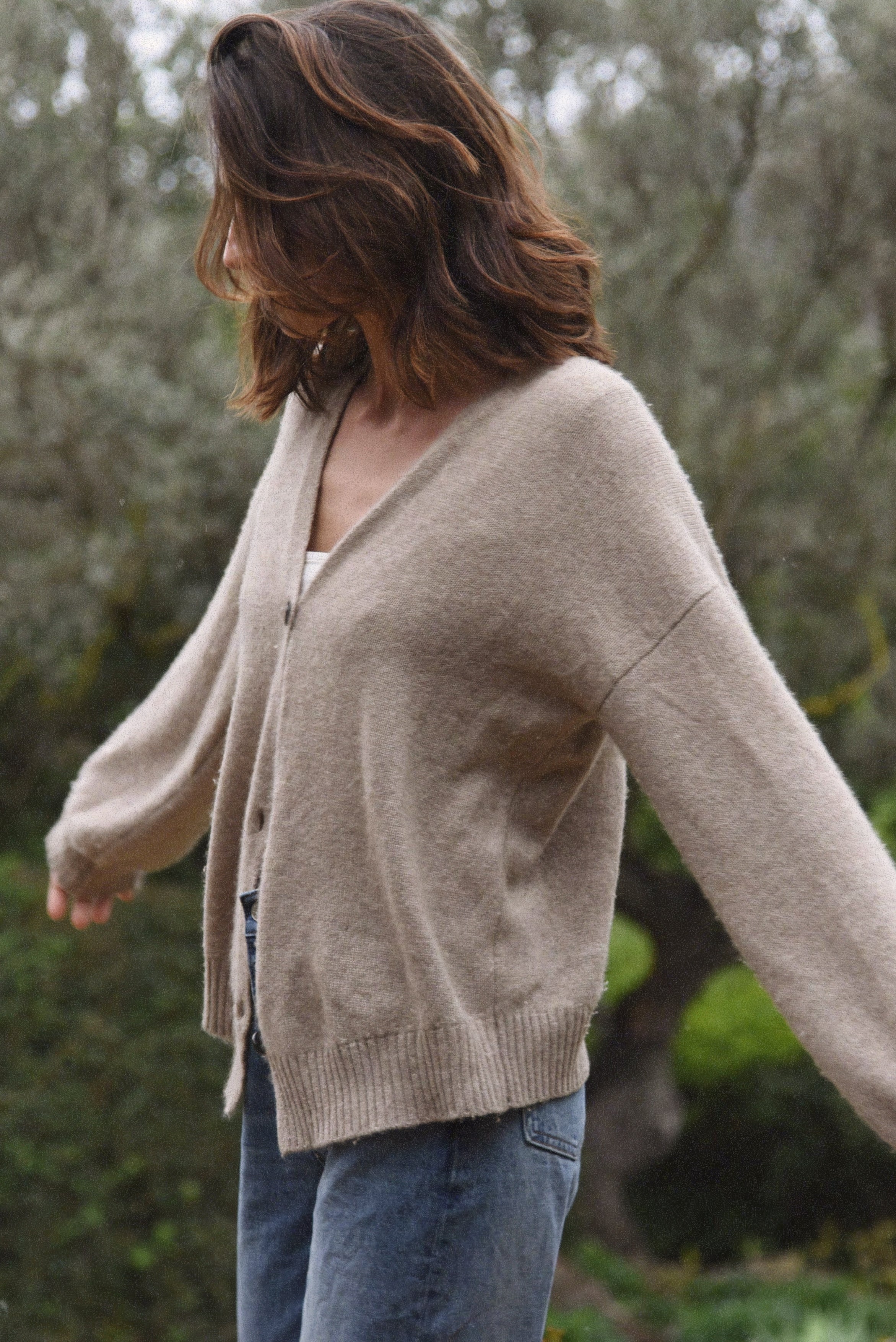 The Cashmere Yaya Cardigan // Rye