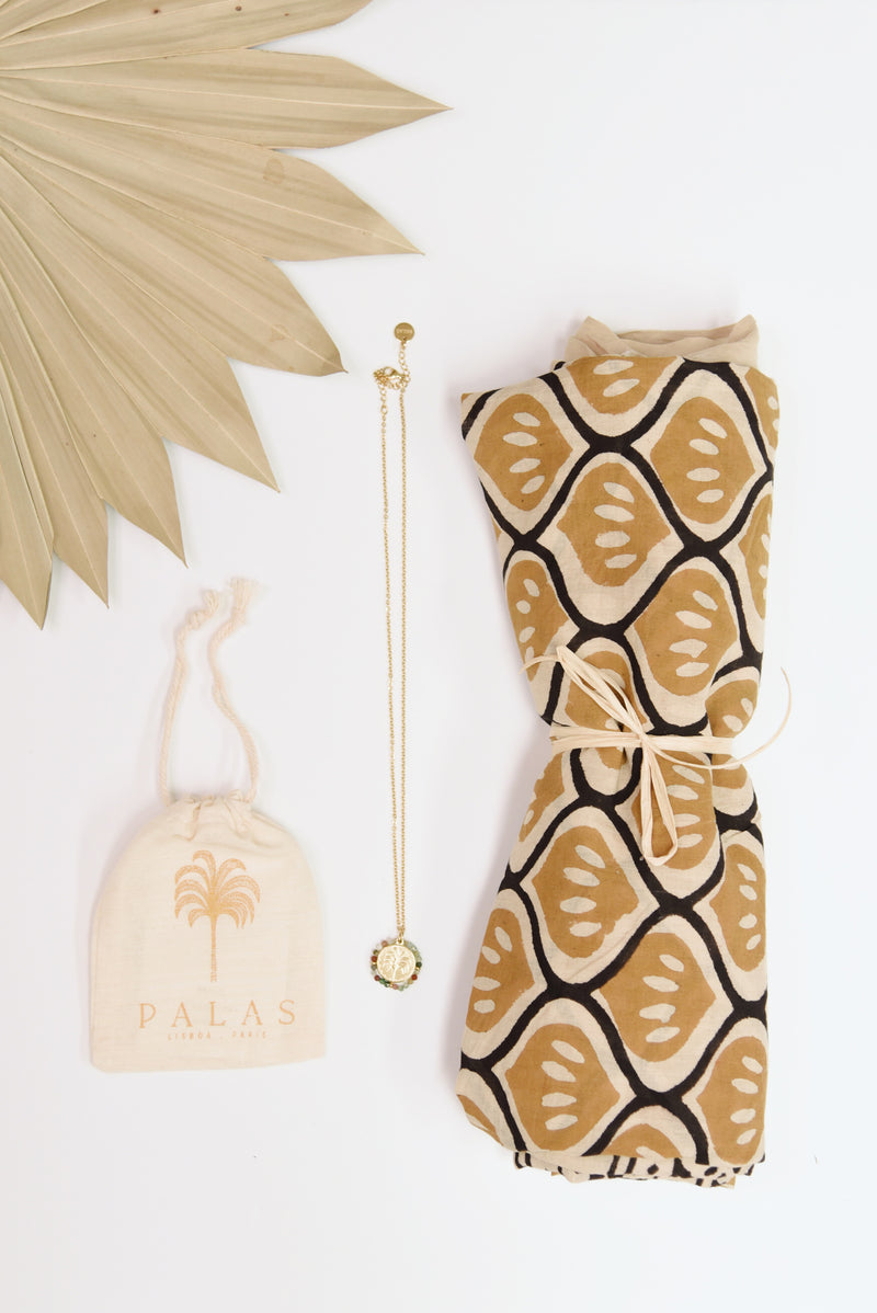 The Palas Necklace // Seaglass