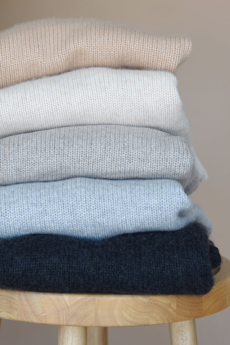 The Cashmere Carmel Sweater // Shadow