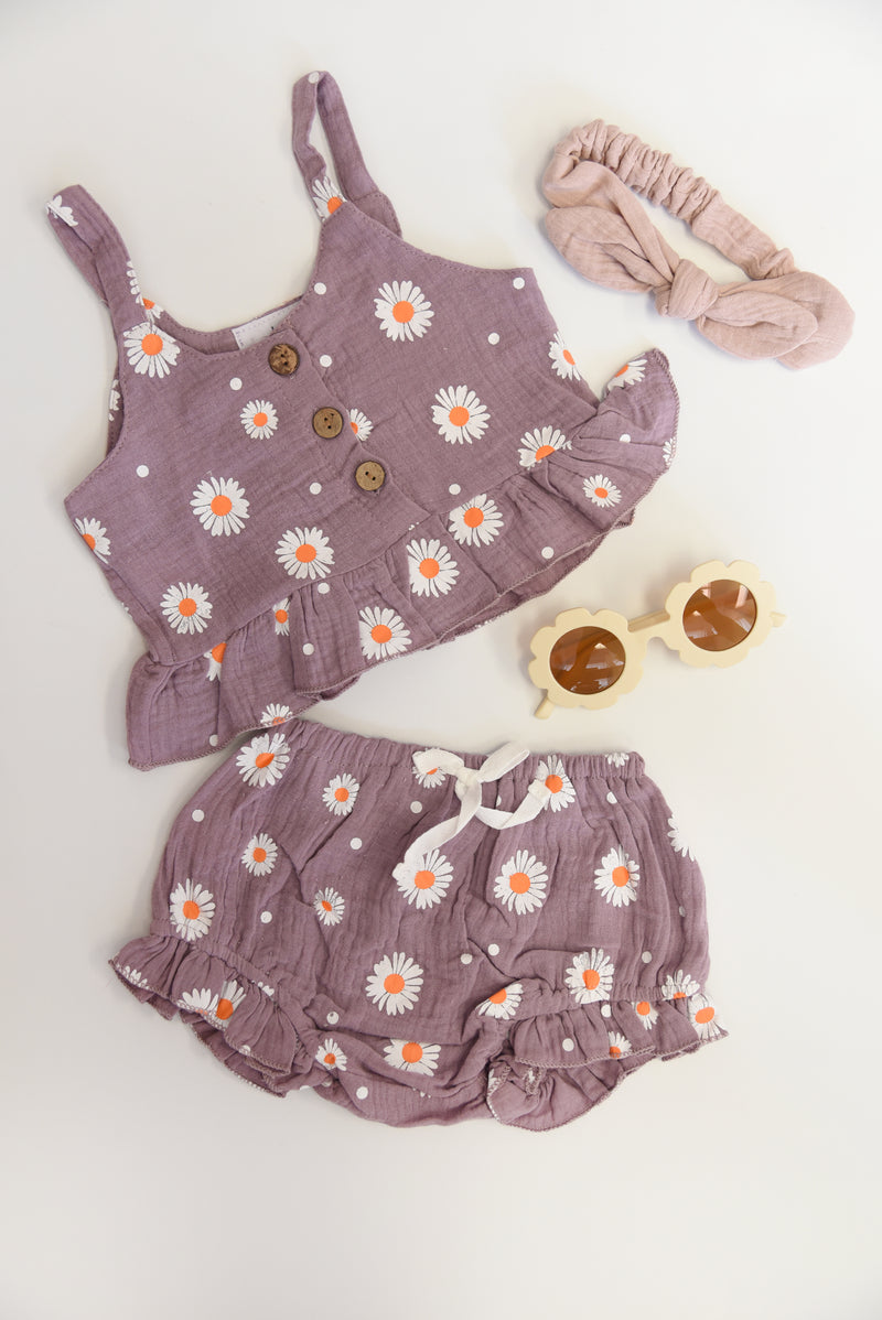 Daisy Two Piece // Lavender