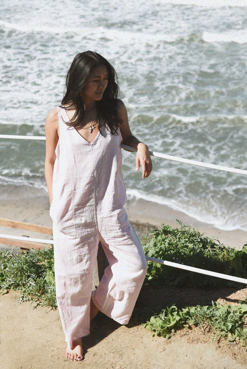 The Luna Jumpsuit // Blush