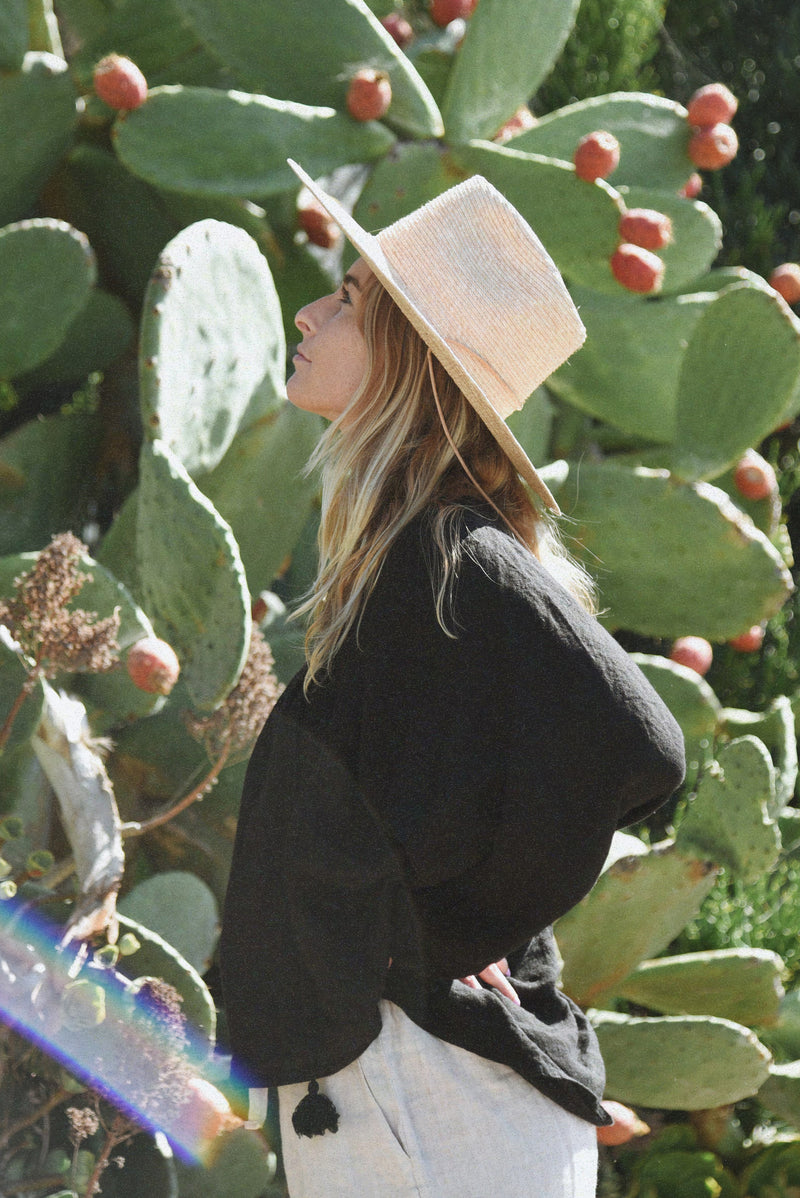 The Meadow Blouse // Noir
