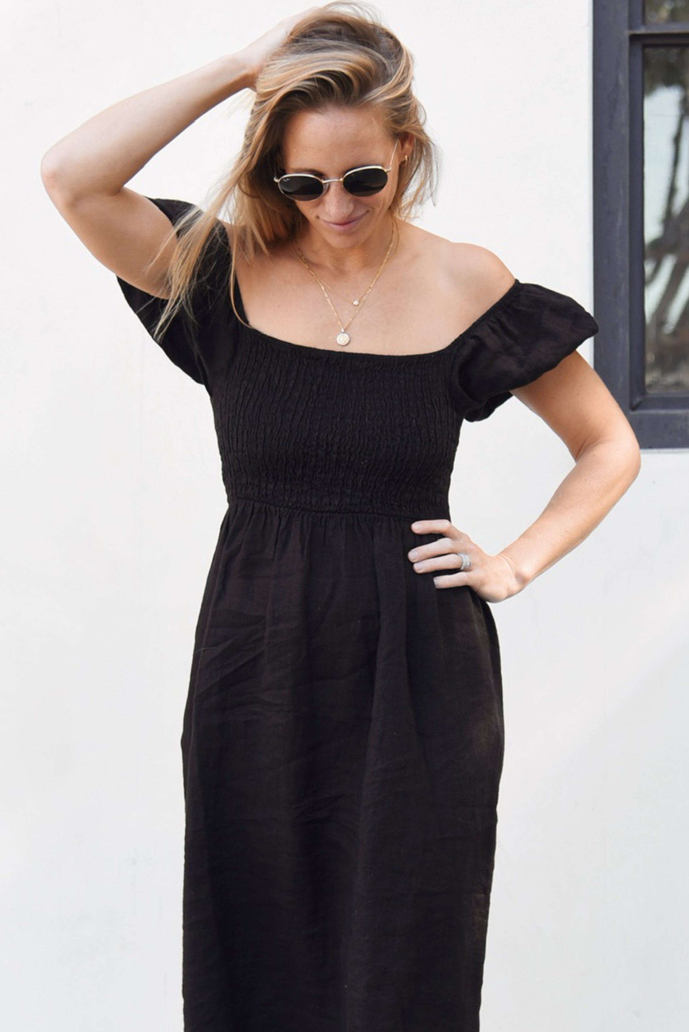 The Menorca Dress // Noir