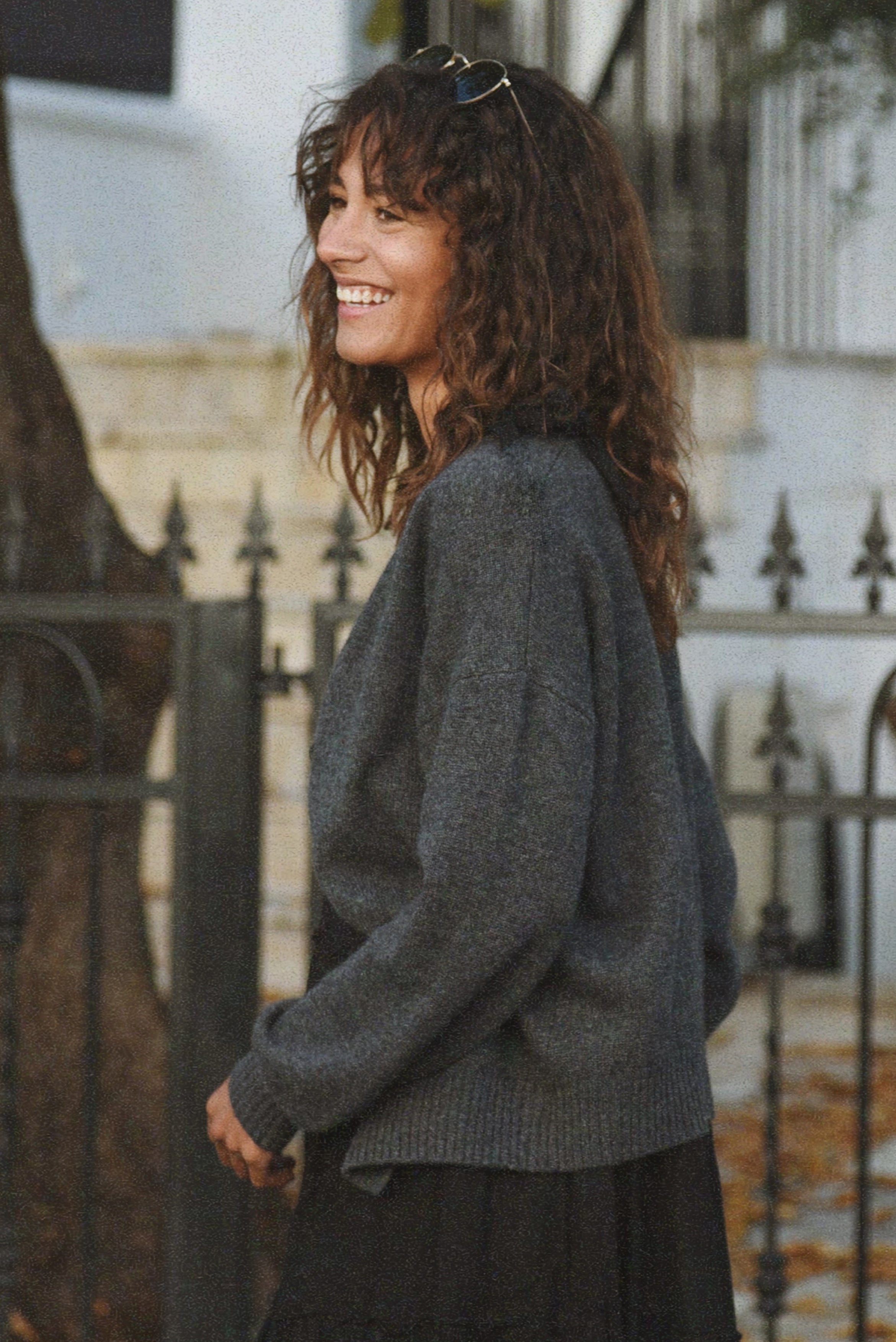 The Cashmere Yaya Cardigan // Ash